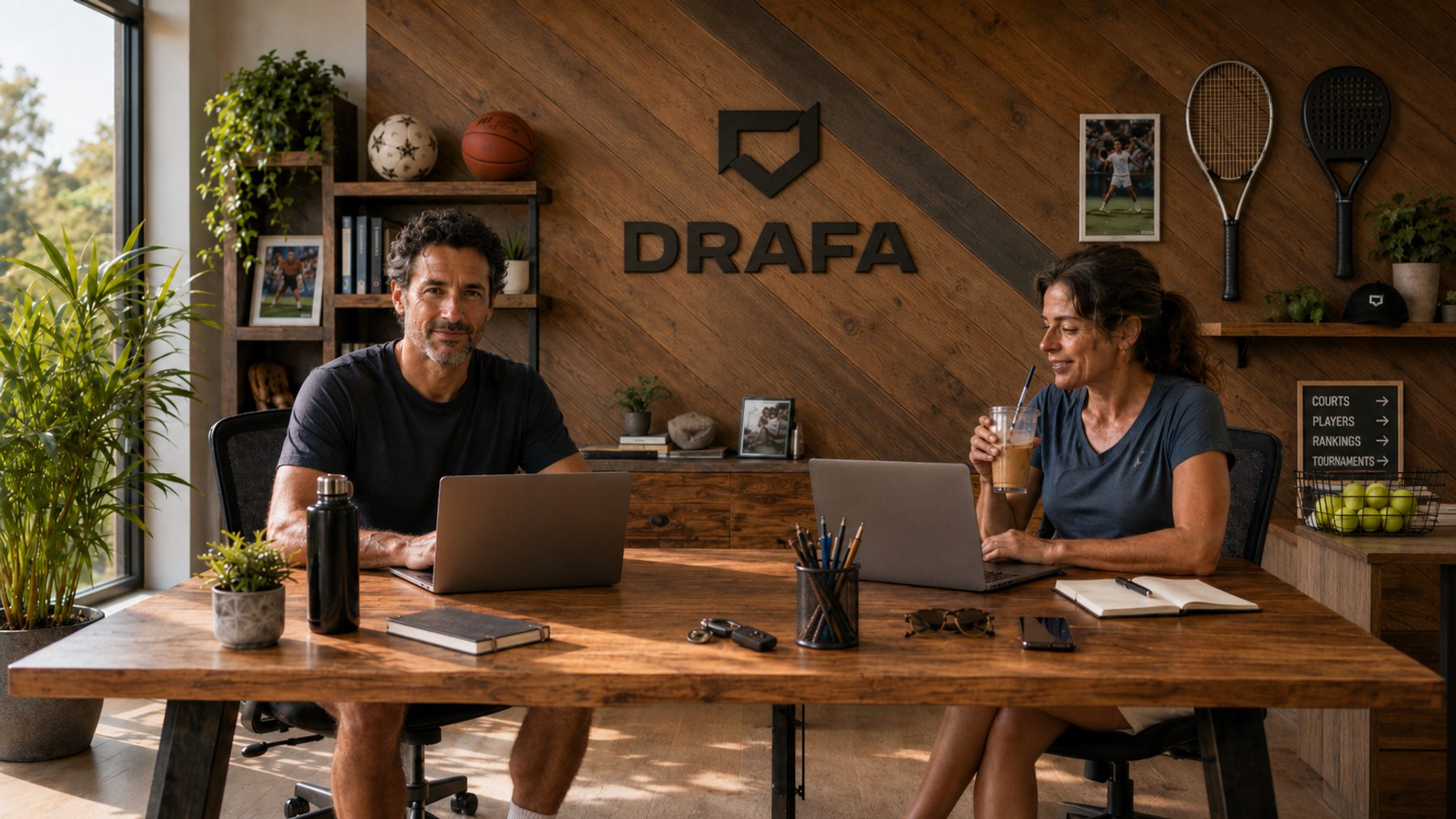 The DRAFA team working from the studio